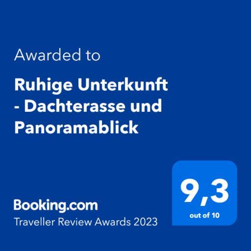 Ruhige Unterkunft - Dachterasse Und Panoramablick Warstein Buitenkant foto